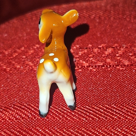 Tiny Fawn Figurine - Vintage - Picture 3 of 6